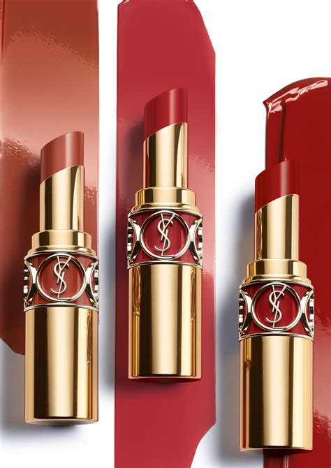 ysl rouge volupté shine burning chilis|ysl lipstick colours.